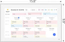 15.6 Inch Smart Digital Calendar Wall Planner & Chore Chart, IPS FHD 1920x1080 Touchscreen Interactive Display for Family Schedules, Streamline Household Organization by TinyTreasures Baby Boutique