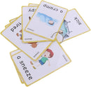 SANTSUN 14 Illness & Disease Expression English Flash Cards, Study Cards (4.72 x 3.54 Inch) with 1 Ring, Pocket Laminated Flashcards for Ages Pre-K & K by TinyTreasures Baby Boutique
