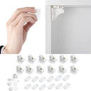 Vmaisi Adhesive Magnetic Cabinet Locks (12 Locks and 2 Keys) by TinyTreasures Baby Boutique