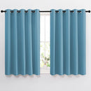 NICETOWN Blackout Curtains 54 Long - Window Treatment Thermal Insulated Solid Grommet Blackout Curtains/Panels/Drapes for Bedroom (Teal Blue, Set of 2, 66 by 54 Inch) by TinyTreasures Baby Boutique