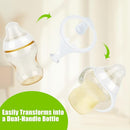 6 Pack Baby Bottle Handles for Tommee Tippee Baby Bottles, Easy Grip Bottle Holder for Newborn by TinyTreasures Baby Boutique