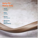 Roving Cove HeftyFit Edge Protector for Baby Proofing (9ft Large Edge Only), Heavy-Duty Soft Rubber Foam Furniture Edge Bumper Guards, Desk Edge Cushion, Wall Corner Covers, 3M Adhesive, Coffee Brown by TinyTreasures Baby Boutique
