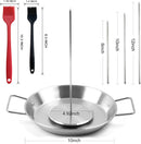 Fengzhe Al Pastor Skewer for Grill：Stainless Steel Vertical Skewer, Brazilian Spit Stand with 3 Spikes,2 Brushes,Ideal for Tacos Al Pastor,Shawarma, Kebabs on Smoker, Oven,with Fat Separator Tray by GreenHaven Gardens