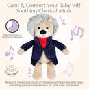 Ludwig Van Beethoven Virtuoso Bear – Plays 40 Mins of Classical Music, Educational & Soothing Musical Teddy Bear for Babies & Toddlers, Ideal by TinyTreasures Baby Boutique