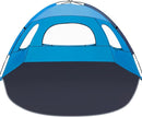 NXONE Beach Tent Sun Shade Shelter for 3/4/6 Person Person with UV Protection, Extended Floor, 3 Mesh Roll Up Windows & 8.0/8.5mm Fiberglass Rods丨Carry Bag Included by TinyTreasures Baby Boutique
