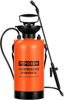 VIVOSUN 1.59-Gallon Pump Pressure Sprayer, Pressurized Lawn & Garden Water Spray Bottle with Adjustable Shoulder Strap, for Plants Spraying, Garden Watering and Household Cleaning by GreenHaven Gardens