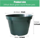 DAPERCI RooTrimmer 8 inches Nursery Pot Plant Grow Sturdy Flower pots in Bulk Price 20P by GreenHaven Gardens