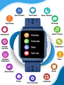 Kids Smart Watch, Smart Watch for Kids 4-16 Years Old with Sleep Mode, 19 Sports Mode, Pedometer, Birthday Gift for Boys Girls, Blue by TinyTreasures Baby Boutique