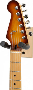 Bamboo Wood Guitar Wall Mount Hanger | Universal U-Shape Hook for Acoustic, Electric Guitar, Banjo & Bass by MobilevisionUS
