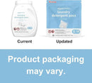 Amazon Basics Laundry Detergent Pacs, Hypoallergenic, Free & Clear, 120 Count (New Packaging) by CozyNest Decor
