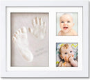 Little Hippo Baby Footprint Kit & Keepsake | Baby Handprint Kit | Baby Hand and Footprint Kit (Alpine White, Standard) by TinyTreasures Baby Boutique