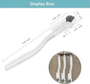 8 Pcs Dish Brush Bottle Bathroom Scrub Brushes Kitchen Cleaning Brush Right Angle Kitchen Brush Sink Household Pot Pan Edge Corners Tile Lines Brush with Stiff Bristles by CozyNest Decor