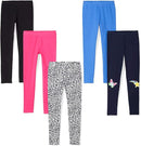 Amazon Essentials Girls and Toddlers' Leggings, Multipacks by TinyTreasures Baby Boutique