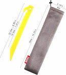 10-Pack Plastic Tent Stakes – 9-Inch Heavy Duty Canopy Anchoring Pegs for Camping, Gardening, Landscaping, Backpacking – Lightweight, Rust-Proof, Reusable Camping Stake by GreenHaven Gardens