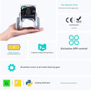 ELECFREAKS Micro:bit XGO Rider Kit Makecode Programing Two-Wheeled Robot,Self-Balancing Car Bionic Built-in IMU and Brushless Motor All-Metal Servo,Opens Underlying Python Protocol(Without microbit) by TinyTreasures Baby Boutique