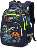 Cusangel Backpack for Boys Girls School Bookbags,Kindergarten Elementary Middle School Lightweight Waterproof Multifunctional Large Capacity for Backpack (16inch Luminous dinosaur) by TinyTreasures Baby Boutique
