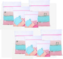 Pack of 5 Mesh Laundry Washing Bags-5 Large for Laundry,Blouse, Hosiery, Stocking, Underwear, Bra and Lingerie, Travel Laundry Bag FBA by TinyTreasures Baby Boutique