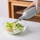 Sweejar Large Ceramic Olive Oil Dispenser Bottle, Opaque Oil Cruet Protects Oil to Reduce Oxidation, Suitable for Storage Oil, Vinegar, Soy Sauce & Other Liquids, Pack of 1, 24 Fl Oz (Gray) by CozyNest Decor