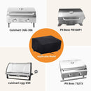 NOELIFE 24 Inch Tabletop Grill Cover for Cuisinart CGG-306/ CGG-059A/ CGG-059, Pit Boss 75275/ PB336GS/ PB100P1, Waterproof Outdoor BBQ Grilling Griddle Accessories, Black (Cover Only)