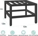 Plant Stand Indoor Outdoor, 3 Pcs Heavy Duty Plant Stands Metal Pedestal Stand for Indoor Outdoor, Wrought Iron Flower Stand Display Planter Shelf for Garden Deck Living Room by GreenHaven Gardens