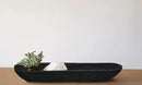 Creative Co-Op Decorative Paulownia Wood Bowl, Black by CozyNest Decor