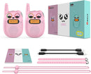 Walkie Talkies for Kids Rechargeable, Toys for 3+ Years Old Kids Walkie Talkies Rechargeable, Up to 2 Mile 2 Way Radio Birthday Toys for Girls And Boys, Pink by TinyTreasures Baby Boutique