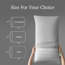 Hotel Grand Softy-Around Feather Down Pillows Queen Size Set of 2 Packs White Strip 100% Cotton Fabric Bed Pillows for All Position Sleepers,28"x20"/2 Packs by CozyNest Decor