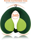 INFANZIA Kids Chin Supporting Travel Neck Pillow, Helps Support Head and Neck, Comfortably Designed for Head, Neck, and Chin Support - Gifts for Toddler/Child/Kids, Green by TinyTreasures Baby Boutique