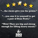 The Original Bear Paw Meat Shredder - Claws for Shredding Pork, Chicken & Any Meat (Teal) by GreenHaven Gardens