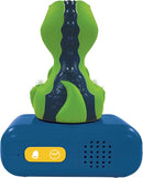 LEXiBOOK - Dinosaur Nightlight Alarm Clock, Clock, Alarm Clock for Boys and Girls, Snooze, Blue/Green - RL800DINO by TinyTreasures Baby Boutique