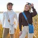 WanderFull® Original HydroBag® Collection, Water Bottle Holder w/Strap & Phone Pocket, Hands-Free Crossbody Water Bottle Bag by TinyTreasures Baby Boutique