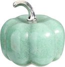 Jovivi Green Aventurine Crystal Pumpkin Figurine, 1.2" Mini Carved Gemstone Pumpkin Statue Decor Healing Stones Decorative Ornaments for Fall Harvest Thanksgiving Halloween Decorations Home Decor by CozyNest Decor
