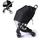 UPF50+ Sunshade Stroller Cover, Universal Breathable 3D Baby Mosquito Net, 2-in-1 Stroller Sun Shade with Two-Way Zipper, UV Protection, Privacy Netting for Stroller by TinyTreasures Baby Boutique