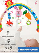 Pau1Hami1ton Baby Stroller Arch Toys, Car Seat Toys,Baby Gifts.S-19(Rabbit) by TinyTreasures Baby Boutique