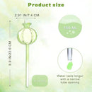 4 PCS Plant Self Watering Globes 8.9 Inch Plant Watering Devices Colorful Glass Glass Watering Bulbs for Indoor Outdoor Plants by GreenHaven Gardens