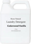 Plant-Based Liquid Laundry Detergent, 32 Fl Oz, Multiple Scents, HE Compatible (Cedarwood Vanilla) by CozyNest Decor