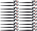 Irrigation Sprinkler, 20pcs Plastic Watering Nozzle G‑Type 360 Degree Rotation Sprinkler Accessory for Garden Agriculture Courtyards Lawn 9.1x1.2x0.4in by GreenHaven Gardens