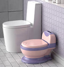Potty Training Toilet, Realistic Potty Training Seat, Toddler Potty Chair with Soft Seat, Removable Potty Pot, Toilet Tissue Dispenser and Splash Guard, Non-Slip for Toddler& Baby& Kids by TinyTreasures Baby Boutique