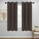 Easy-Going Blackout Curtains for Bedroom, Solid Thermal Insulated Grommet and Noise Reduction Window Drapes, Room Darkening Curtains for Living Room, 2 Panels(46x63 in, Taupe) by CozyNest Decor