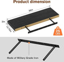 Large Floating Shelves for Wall Set of 3 Wooden Wall Shelves 36 in x 12.75 in x 2 in Room Decor Long Shelf with Invisible Wall Mount Bracket for Bedroom Kitchen Living Room Black Wood by CozyNest Decor
