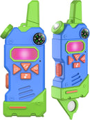 Walkie Talkies for Kids,5 Colourful Channels 2 Way Radio,Compass Flashlight and Magnifying Glass,3 Miles Long Range for Adventure Game,Outside, Camping, Hiking,Toys for 3-12 Year Old Boys Girls by TinyTreasures Baby Boutique