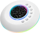 FamiSym White Noise Machine for Kids, Sound Machine Baby with 7 Starry Ambient Night Light, 28 Soothing Sounds Sleep Noise Machine Maker Ideal Gifts for Kids Adults Bedside Travel Nursery by TinyTreasures Baby Boutique