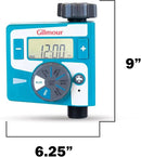 Gilmour Single Outlet Electronic Water Timer for Garden Hose, Irrigation Timer for Sprinklers and Drip Lines, Blue by GreenHaven Gardens