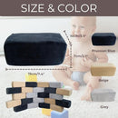 Wonder Space Plush Foam Blocks - Nursery Building & Stacking Toys for Toddlers Boys & Girls, Soft Smooth Velvet Cover, Early Education Gross Motor Skills & Brain Development (24 Bricks, Castle Rock) by TinyTreasures Baby Boutique