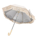 Baby Outdoor Parasols, Baby Stroller Parasol Umbrella with Adjustable Clamp, Toddler Parasol for Trolley Wheelchair Beach Chair, Outdoor Activities (Beige with by TinyTreasures Baby Boutique