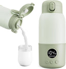 Portable Bottle Warmer for Travel,Formula Container to Go 12.8oz Baby Bottle Warmer with 2-Min Fast Heating,Milk Warmer for Baby Travel Essential with Long Time Keep Warm Function by TinyTreasures Baby Boutique