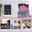Hockvill LCD Writing Tablet for Kids 8.8 Inch, Toys for Girls Boys Drawing Pad for 3 4 5 6 7 Year Old Kid, Toddler Magnetic Doodle Board Travel Essential Christmas Birthday for Children BluePink by TinyTreasures Baby Boutique
