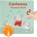 Cali's Books Spanish Count - Nursery Rhymes Sound Book for Babies and Toddlers 1-3, Baby Book with Songs for Kids, Educational Song Learning Toys, Libros en Espanol para ninos (Contemos) by TinyTreasures Baby Boutique