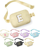 YOOLIFE Personalized Gifts for Women - Cross Body Bag for Woman, Initial Belt Bag Khaki Fanny Pack Crossbody Bags for Women Travel Gifts for Women E by TinyTreasures Baby Boutique