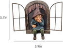 Whimsical Fairy Garden Gnome Statue, Tree Faces Decor Outdoor -5.9 Inch, Funny Garden Tree Decoration,Ideal Patio Yard Lawn Porch Decoration by CozyNest Decor